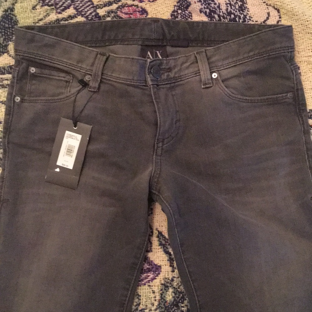 Grey Armani skinny jeans!